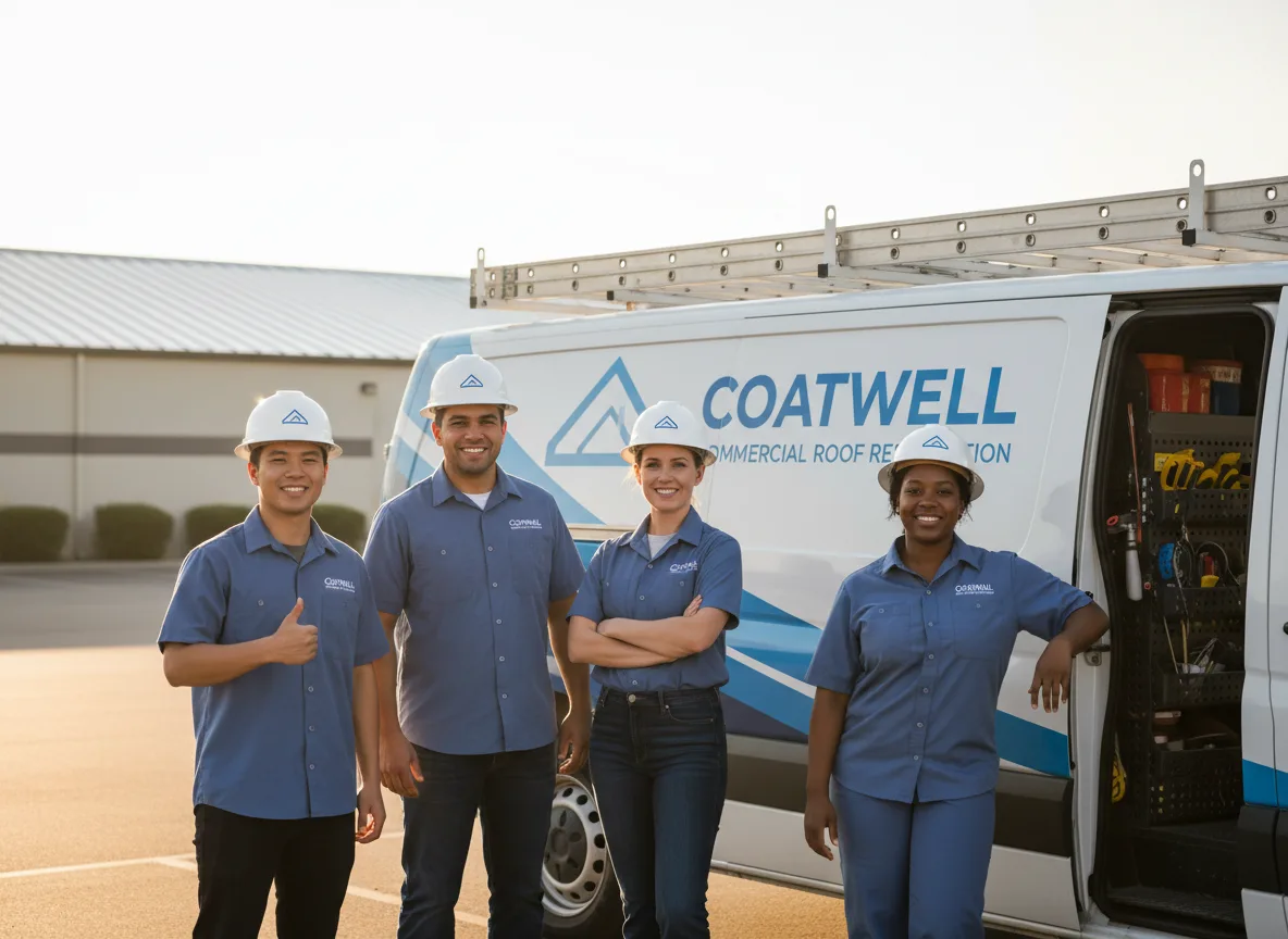 Commercial roof coating company in Trezevant, TN